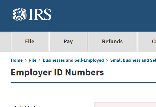 EIN Becomes a Standard Identifier