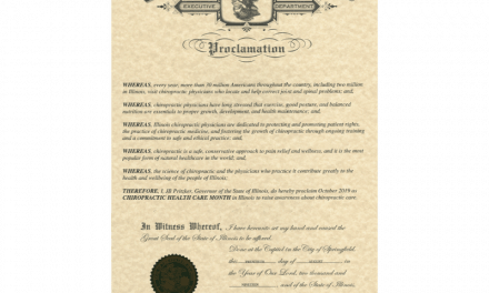 October 2019 Chiropractic Health Care Month Resources