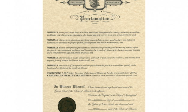 October 2019 Chiropractic Health Care Month Resources