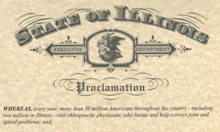 Governor Proclaims October 2022 as Chiropractic Healthcare Month